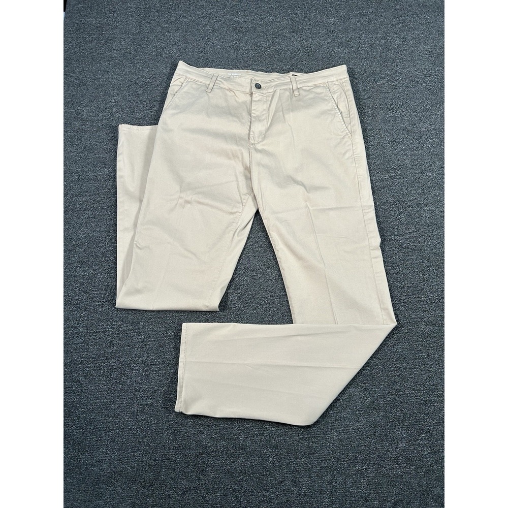 AG Adriano Goldschmied The Marshall Slim Trouser Pants‎ Khaki Men's 36R (36x34)